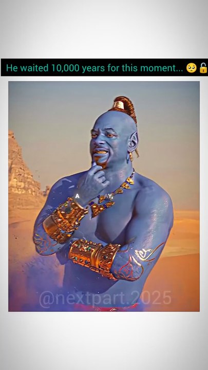 Top 1% Disney Emotional Moment: Aladdin Sets Genie Free! 😭 Will Smith (US)