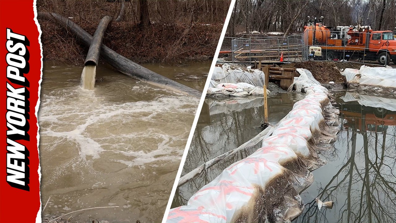 Gallons of sewage spill into Potomac River after major pipe rupture