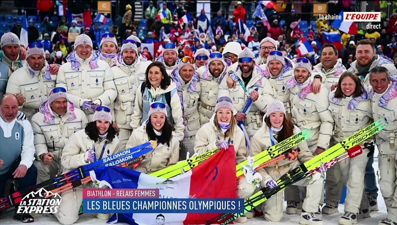 Les Bleues sacrées sur le relais après une belle remontée, Shiffrin impériale : le résumé de la journée du 18 février - JO 2026