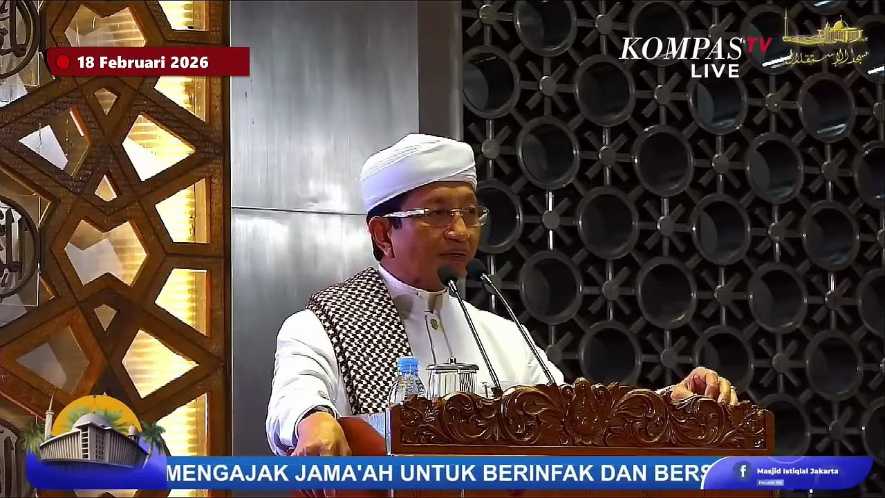 [FULL] Isi Ceramah Menag Nasaruddin Umar saat Salat Tarawih Pertama di Masjid Istiqlal Jakarta