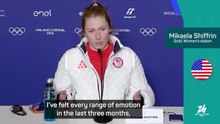 Shiffrin 'felt every range of emotion' before winning long-awaited gold