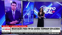 Guerra na Ucrânia: Reunião entre EUA, Rússia e Kiev termina sem acordo por cessar-fogo | TEMPO REAL