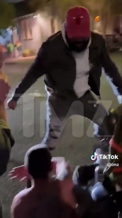 Shia Labeouf gets beat up