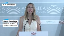Las contradicciones de María Guardiola