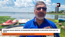 Misiones Aguas Abiertas: 28 nadadores recorrerán 10 km entre Costa Sur y El Brete