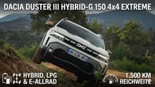 2026 Dacia Duster III hybrid-G 150 4x4 Extreme Sandstone – Metallic