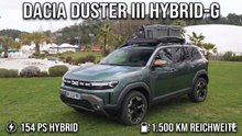 2026 Dacia Duster III hybrid-G 150 4x4 Extreme Oliv-Grün im Check