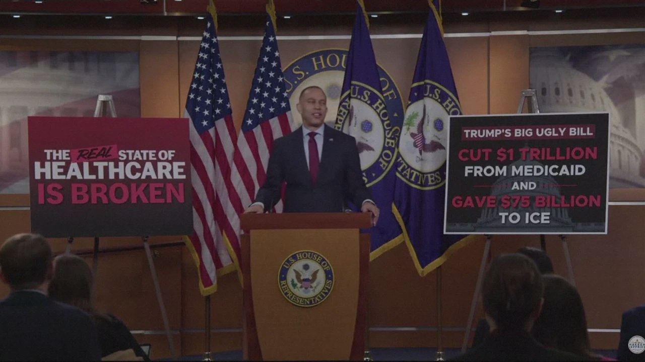 Democrat House Leader Hakeem Jeffries full speech