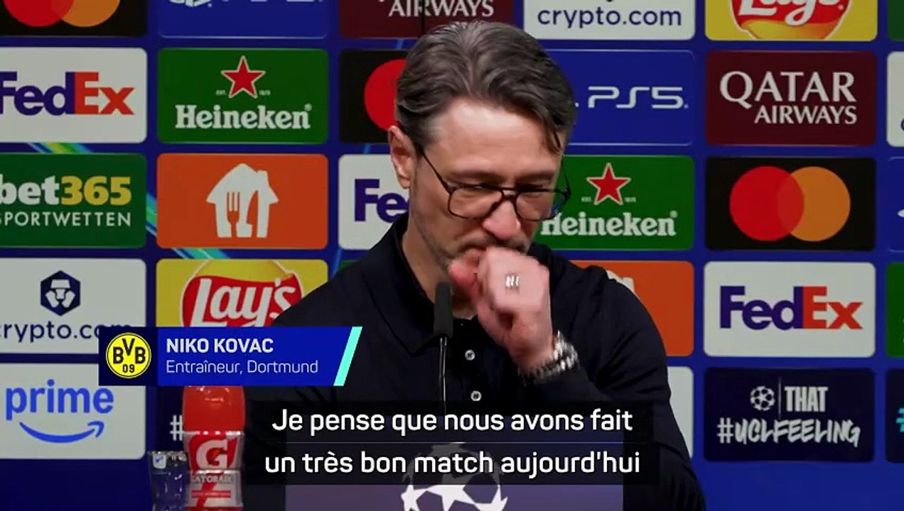 Kovac : "Une très, très bonne performance contre un très bon adversaire"