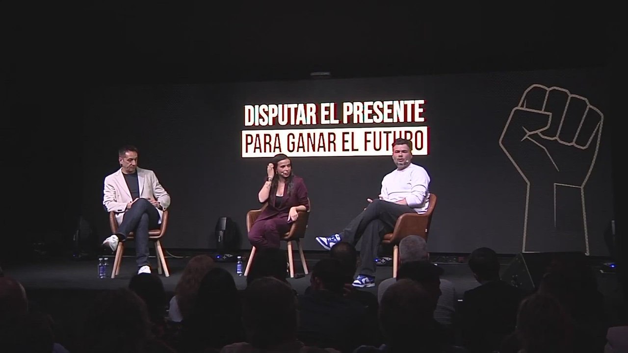 Rufián: "Yo lo que propongo es tres o cuatro puntos en común de las izquierdas, que se presenten provincia a provincia [...]. Tenemos mucho más que nos une que lo que nos separa"