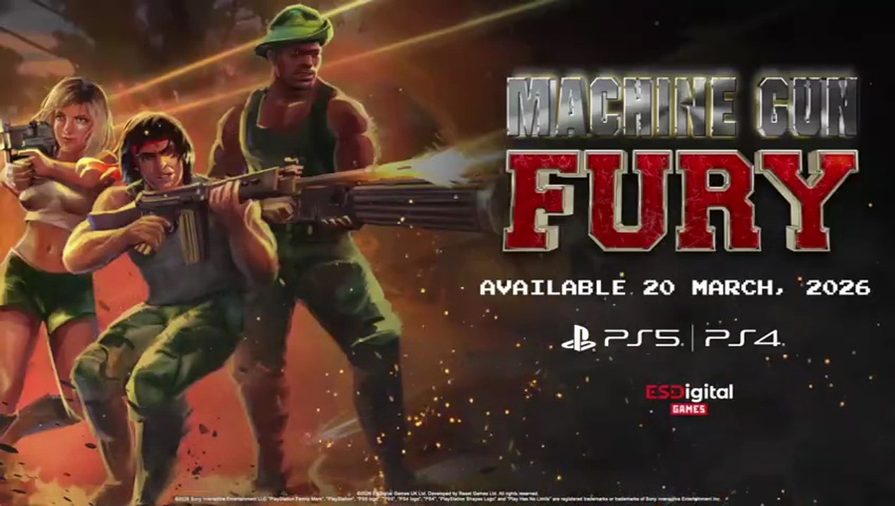 Machine Gun Fury Announcement - Games