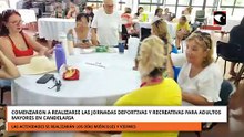 Comenzaron a realizarse las jornadas deportivas y recreativas para adultos mayores en Candelaria