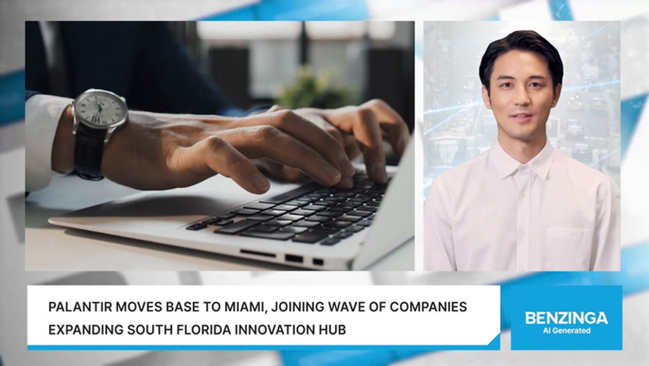Palantir Moves To Miami