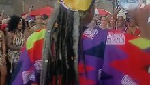 Bloco Afro Magia Negra ocupa as ruas do Concórdia para celebrar ancestralidade
