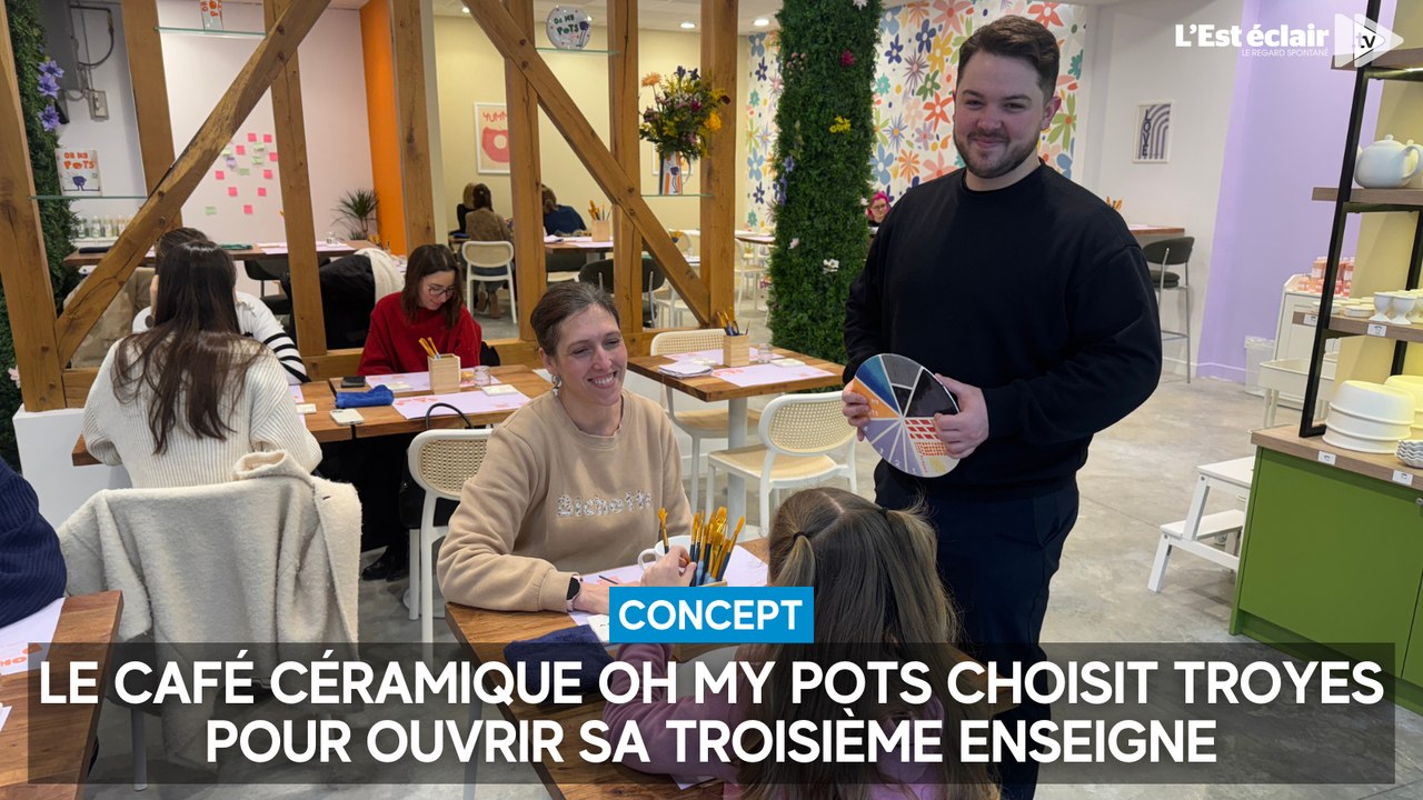 Le café céramique Oh my pots choisit Troyes pour ouvrir sa troisième enseigne
