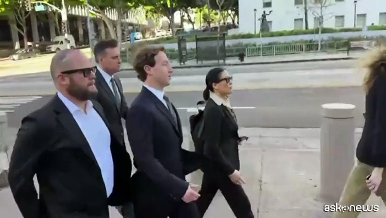 Zuckerberg testimone nel processo sulla "dipendenza da social"