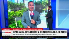 Justiça dos EUA adia nova audiência de Nicolás Maduro, acusado de narcotráfico