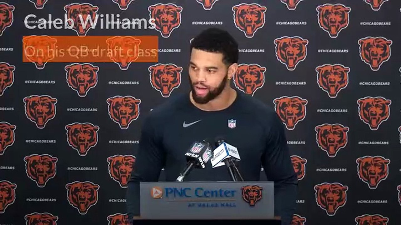 Caleb Williams on QB  draft class