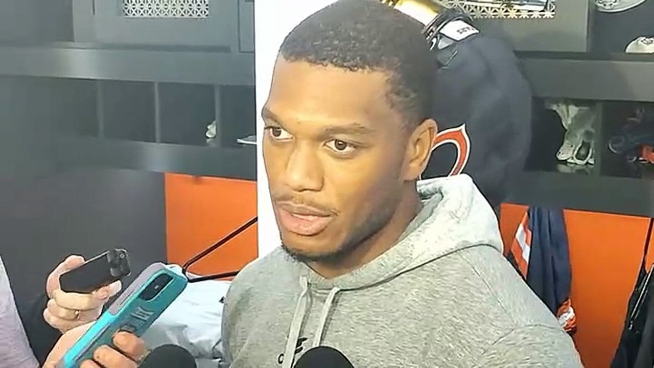 DJ Moore on Rome Odunze and Dallas Cowboys game