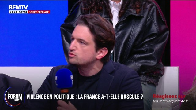 FORUM BFM - Mort de Quentin: LFI a une responsabilité politique évidente , assure Gabriel, professeur agrégé à Paris 1