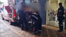 Vítimas da explosão em empresa de Cascavel chegam ao Hospital Universitário