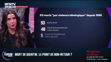 FORUM BFM - Depuis 1986, 53 personnes sont mortes par "violence idéologique", 48 morts par l'ultra-droite et cinq par l'ultra-gauche