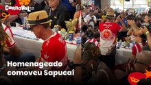 Enredo da Viradouro, Mestre Ciça se emociona durante apuração do carnaval do Rio