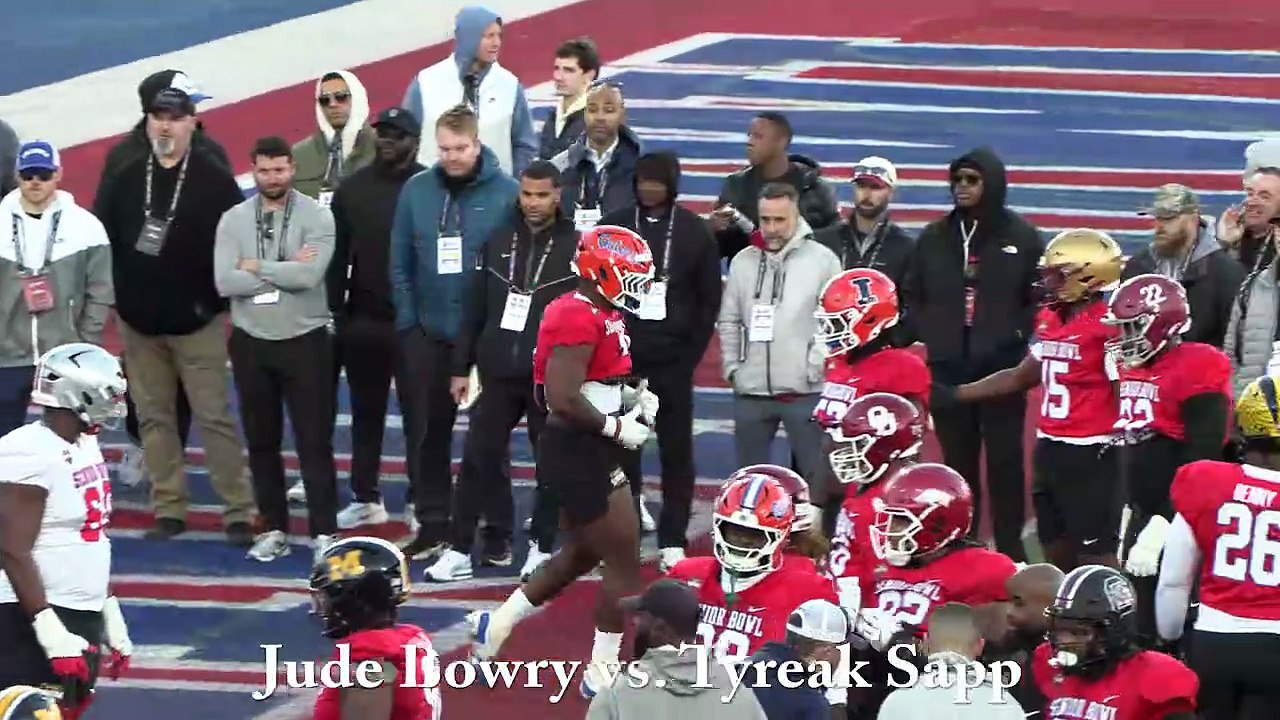 OL/DL 1v1 Highlights American - Day 1 - Panini Senior Bowl - 2026