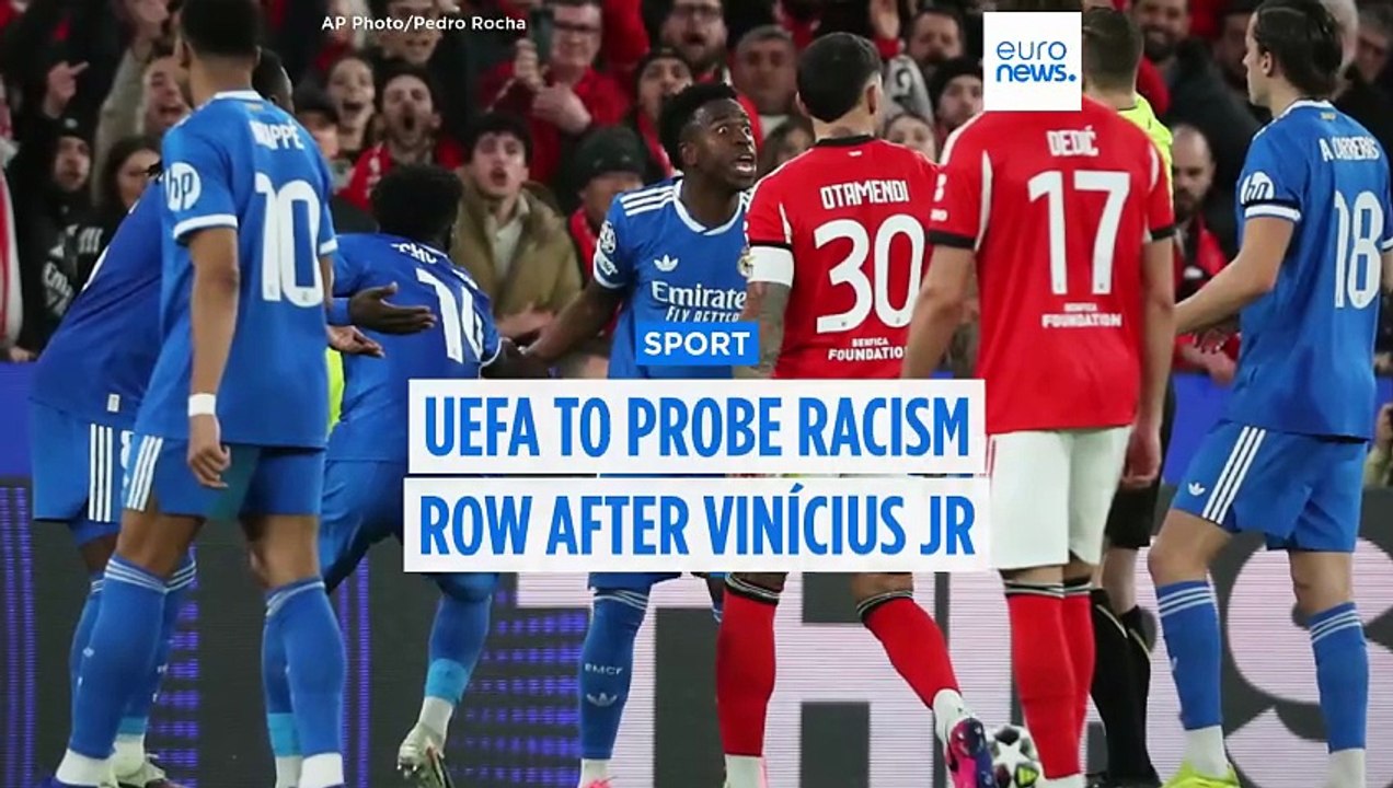 UEFA set to probe racism row after Real Madrid's Vinícius Jr claims abuse in Benfica match