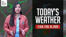 Today's Weather, 5 A.M. | Feb. 19, 2026