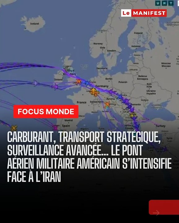 🚨✈️🇺🇸 Vers l’Iran, un pont aérien militaire s’accélère :  Ravitailleurs, cargos géants, avions radar… la logistique de guerre monte en puissance en 48h. Analyse des signaux stratégiques et des enjeux régionaux. 🌍🔥