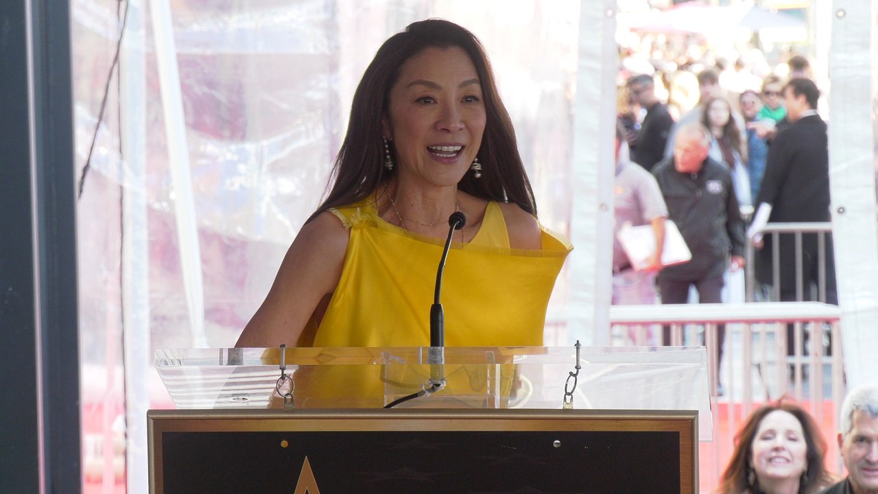 Michelle Yeoh's full speech at the unveiling ceremony of her star on the Hollywood Walk of Fame