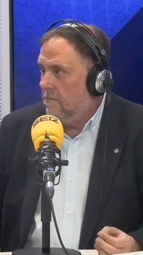 Oriol Junqueras afirma en Hora 25 que se reunió hace poco en Bélgica con Carles Puigdemont