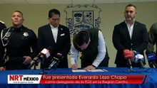 Fue presentado Everardo Lazo Chapa como delegado de la FGE en la Región Centro