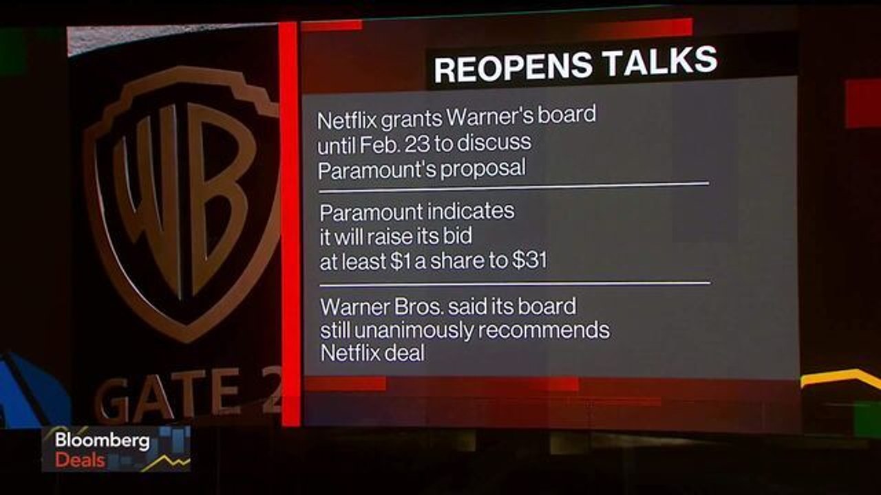 Warner Bros. Reopens Talks With Paramount