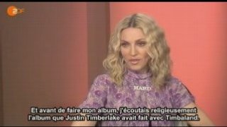 Madonna ZDF Interview 2008 [V.O.S.T]