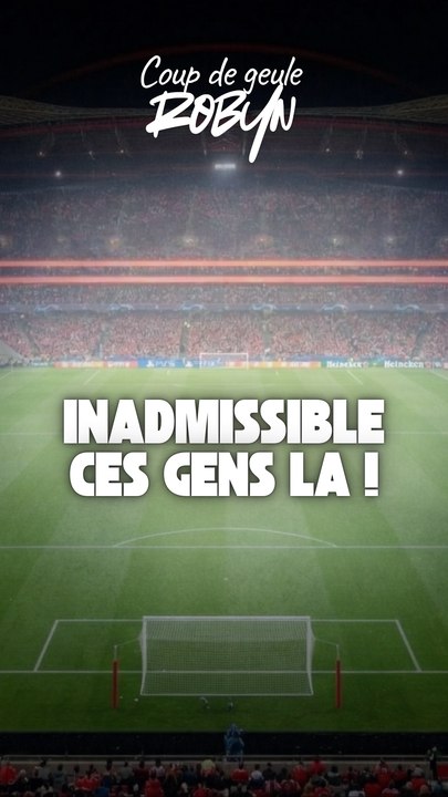 Inadmissible ces gens la !