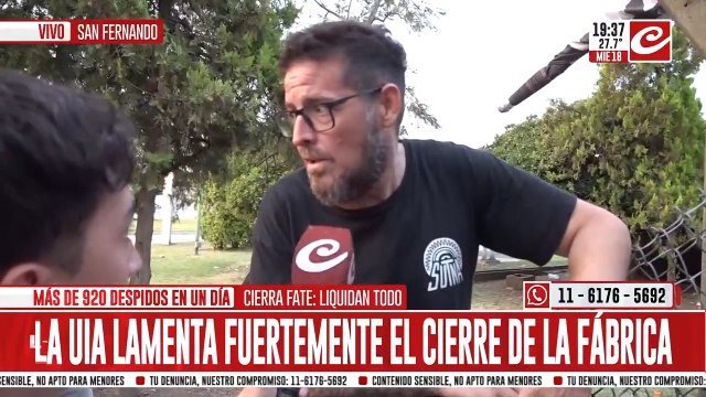 La Justicia ordenó a los trabajadores de FATE que desalojen la fábrica