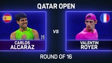Alcaraz survives second-set scare in Qatar
