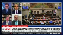 “Sonolento e abatido”: Carlos Bolsonaro relata visita ao pai na Papuda