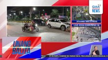SUV, bumangga sa ilang barrier sa A. de Jesus Intersection | Unang Balita