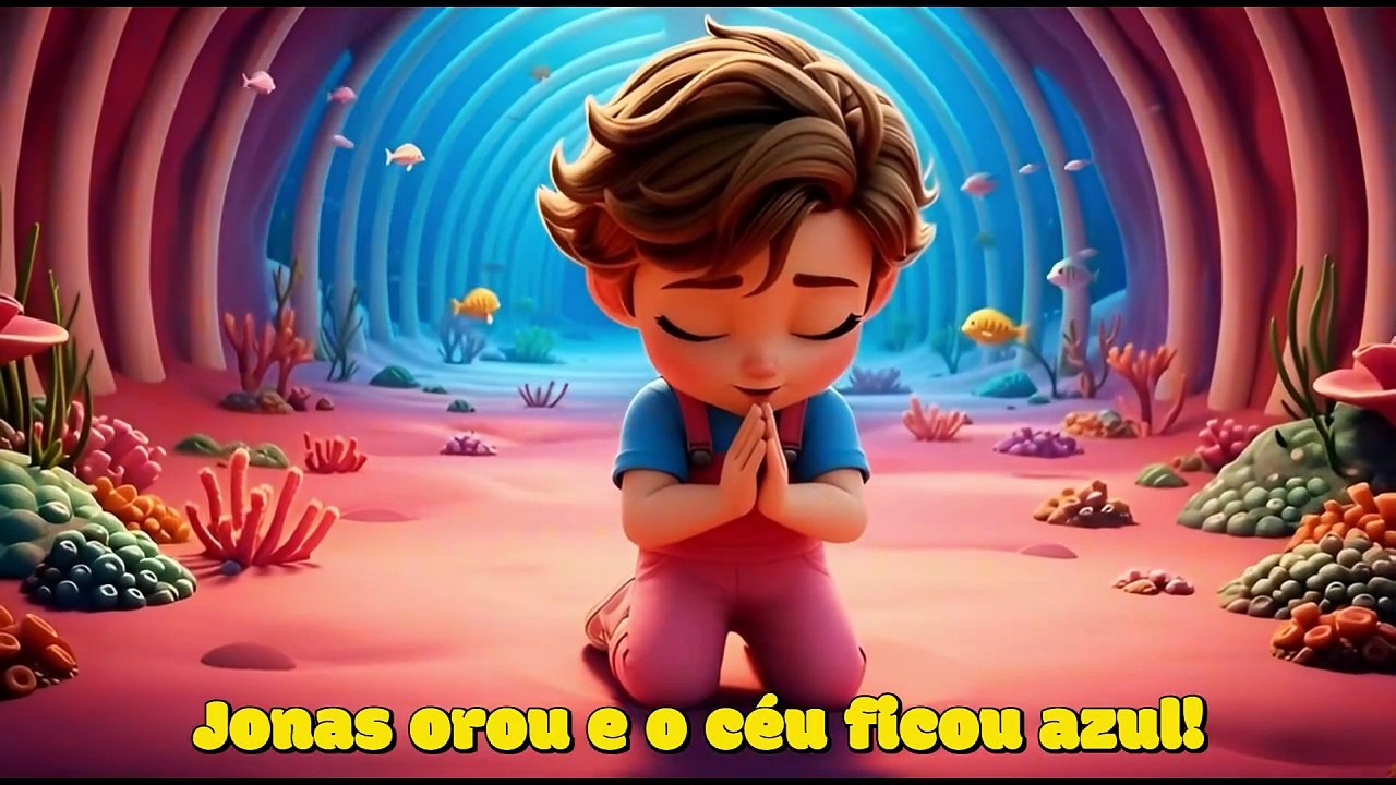 Jonas e o Peixão 🐳 Cante essa Aventura! 🎶