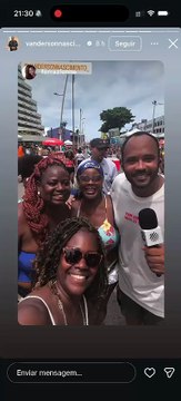 VÍDEO: Apresentador da TV Bahia quebra silêncio após ser empurrado por PM durante cobertura de carnaval