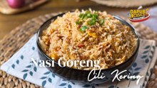 Pedas Berasap & Wangi Cili Kering! Nasi Goreng Ni Sekali Makan Terus Ketagih
