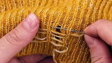 A brilliant way to fix a hole in your sweater! 💯