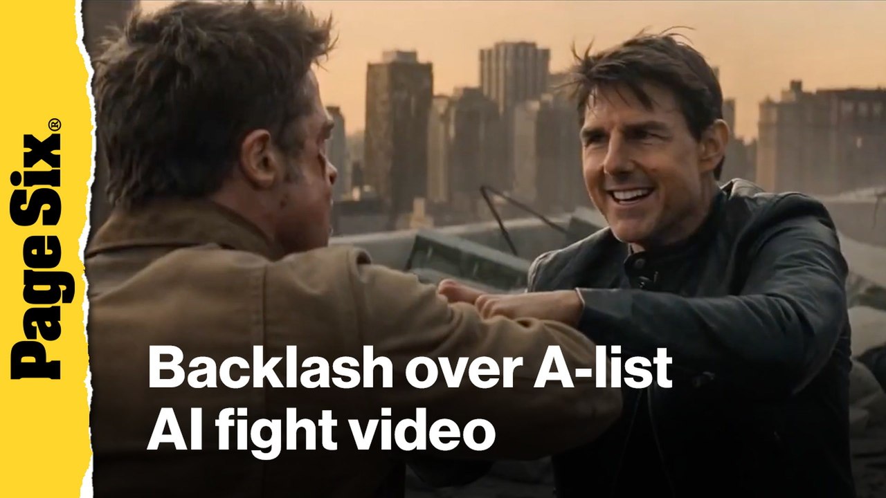 Backlash over Tom Cruise, Brad Pitt AI fight scene — Disney punches back