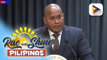 Warrant of arrest ng ICC vs. Sen. Bato Dela Rosa at Sen. Bong Go, handa umanong pag-usapan sa Senado ayon kay Senate Pres. Vicente Sotto III | ulat ni Louisa Erispe