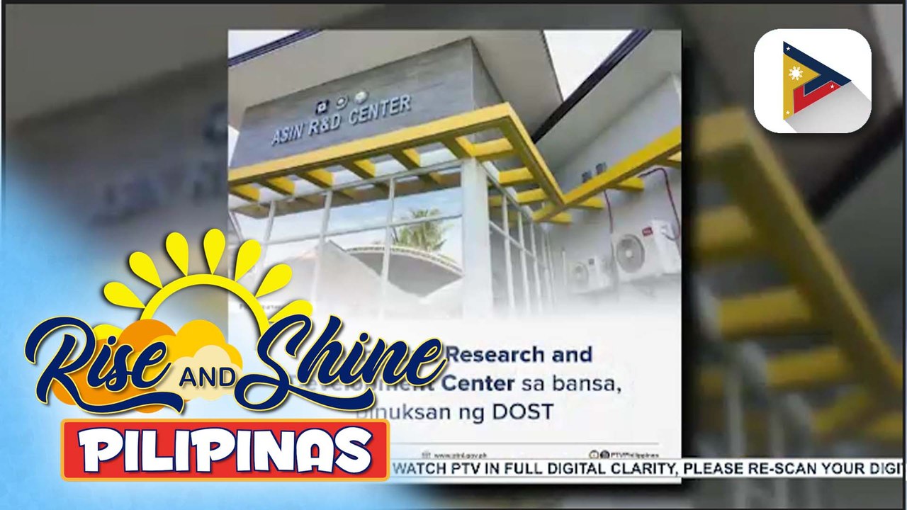 DOST, pinangunahan ang pagbubukas ng Accelerating Salt Research and Innovation sa Pangasinan