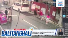 Menor de edad na tumatakas sa mga kumuyog sa kaniya, nabudol ng motorsiklo | Balitanghali