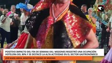Fin de semana XXL Misiones registró una ocupación hotelera del 80% y movimiento gastronómico